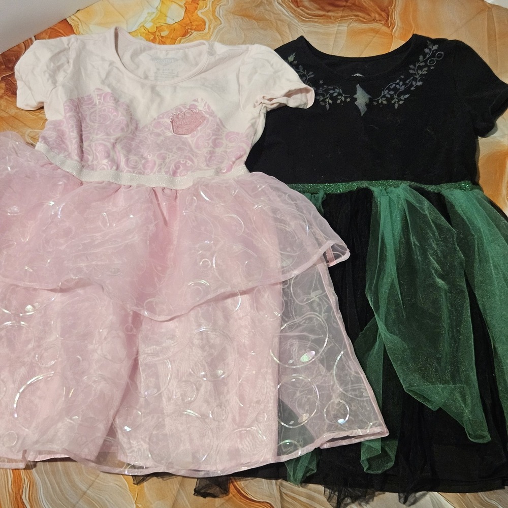 Wicked Glinda Elphaba Girls Casual Costume Dresses Set Size XL 14